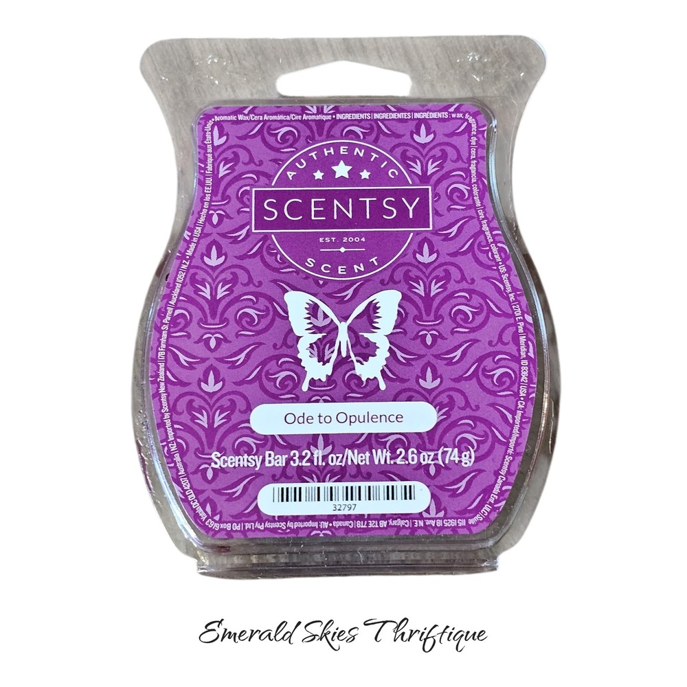 Scentsy ode to opulence wax melt, free shipping